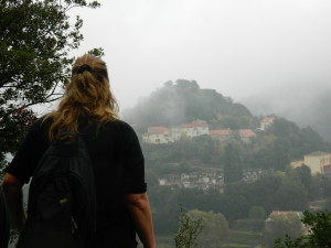 Annette Young in the Pyrenees Mountains