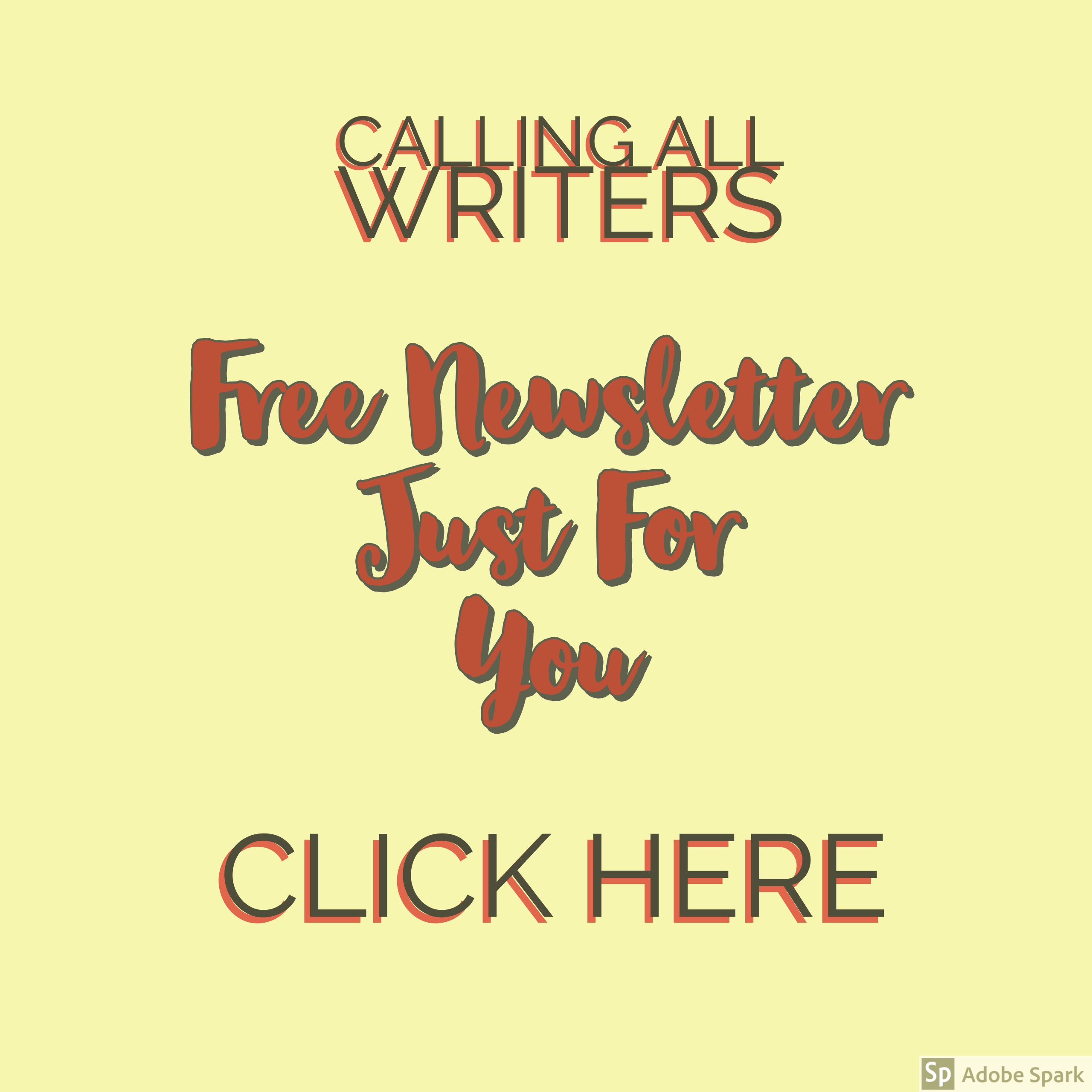 Newsletter for Writers
